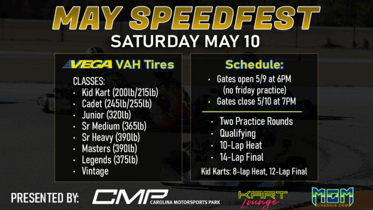 5/10 May Speedfest